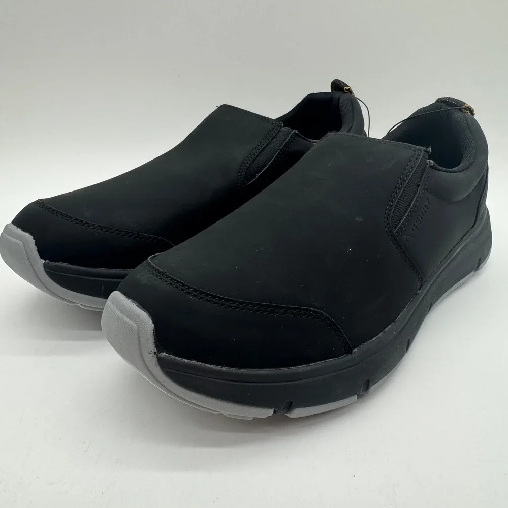 Gerry Moc II Men's Black Slip-On Casual Comfort Shoes Size 13 New